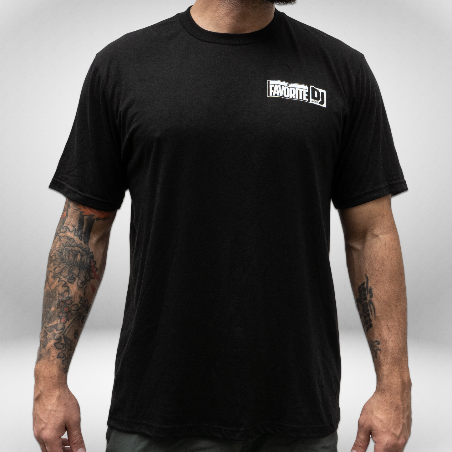 Black Tri-Blend Logo Shirt