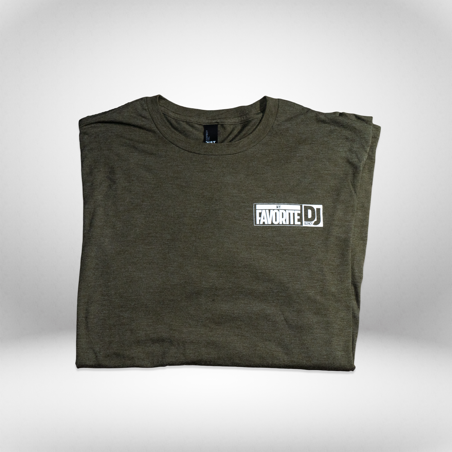 Military Green Tri-Blend Logo Shirt