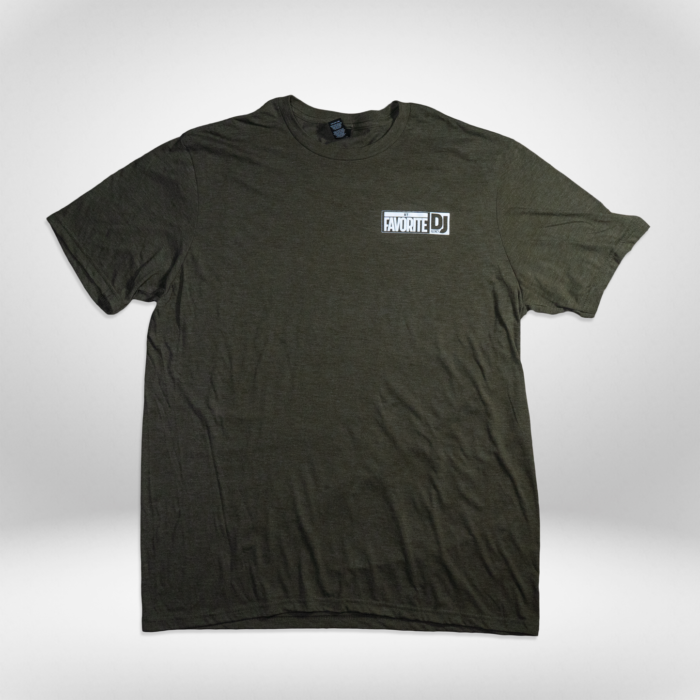 Military Green Tri-Blend Logo Shirt